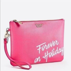 Victoria's Secret Forever on Holiday Wristlet Pouch